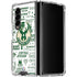 NBA Milwaukee Bucks Historic Blast New Galaxy Z Fold4 5G Clear Case