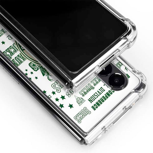 NBA Milwaukee Bucks Historic Blast New Galaxy Z Fold4 5G Clear Case