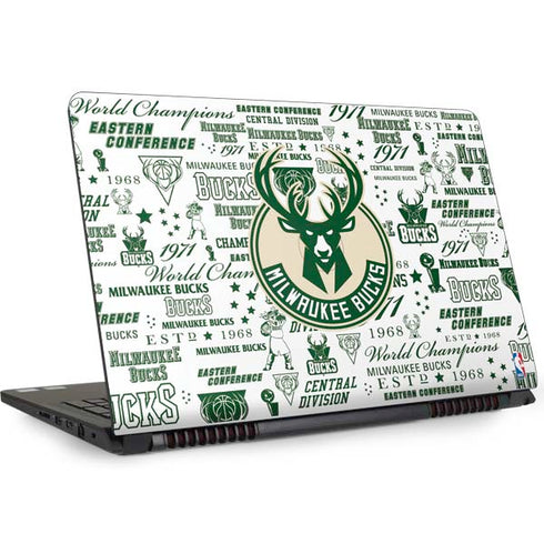 NBA Milwaukee Bucks Historic Blast New Dell Inspiron Skin