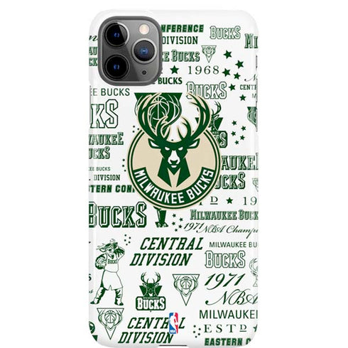 NBA Milwaukee Bucks Historic Blast New iPhone 11 Pro Max Lite Case