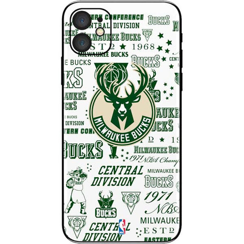 NBA Milwaukee Bucks Historic Blast New iPhone 11 Skin