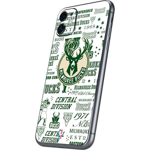 NBA Milwaukee Bucks Historic Blast New iPhone 11 Skin
