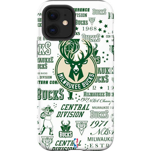 NBA Milwaukee Bucks Historic Blast New iPhone 12 Impact Case