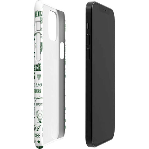 NBA Milwaukee Bucks Historic Blast New iPhone 12 Mini Lite Case