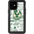 NBA Milwaukee Bucks Historic Blast New iPhone 12 Mini Waterproof Case