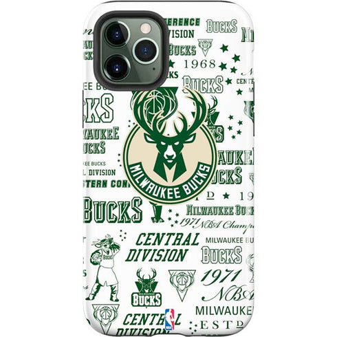 NBA Milwaukee Bucks Historic Blast New iPhone 12 Pro Impact Case