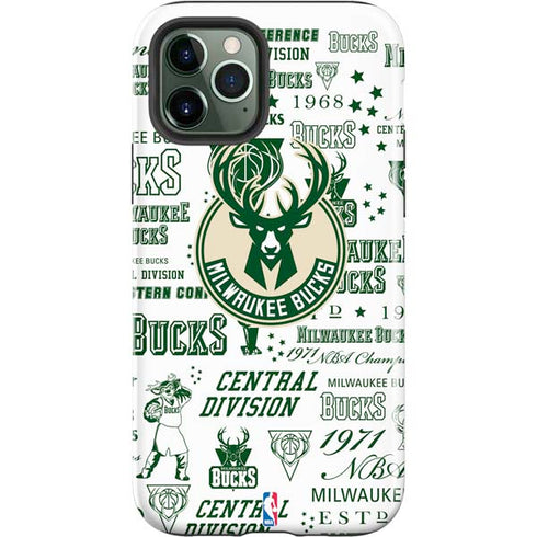 NBA Milwaukee Bucks Historic Blast New iPhone 12 Pro Max Impact Case