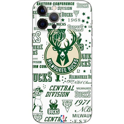 NBA Milwaukee Bucks Historic Blast New iPhone 12 Pro Skin