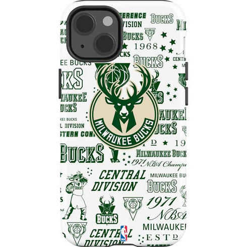 NBA Milwaukee Bucks Historic Blast New iPhone 13 Impact Case