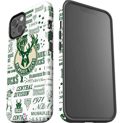 NBA Milwaukee Bucks Historic Blast New iPhone 13 Impact Case