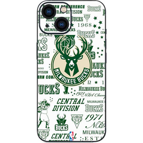 NBA Milwaukee Bucks Historic Blast New iPhone 13 Mini Skin