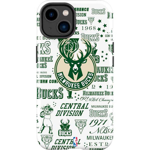 NBA Milwaukee Bucks Historic Blast New iPhone 14 Plus Impact Case