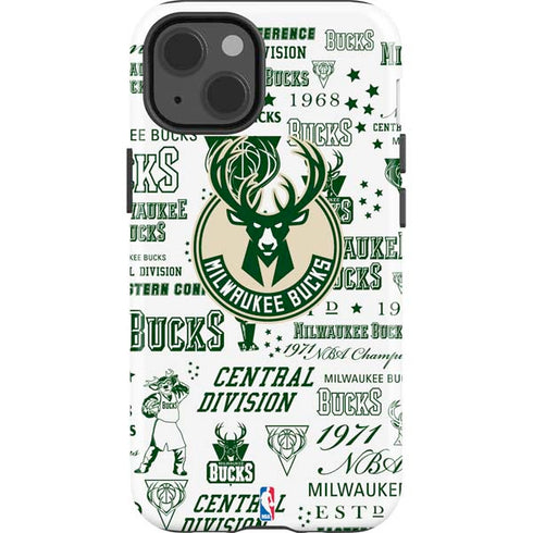 NBA Milwaukee Bucks Historic Blast New iPhone 14 Impact Case