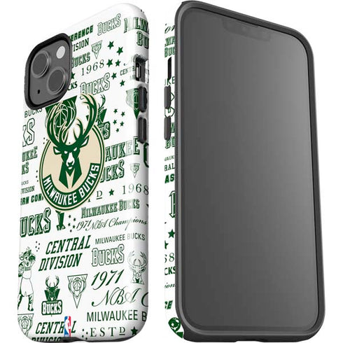 NBA Milwaukee Bucks Historic Blast New iPhone 14 Impact Case