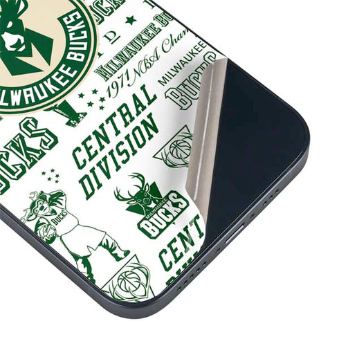 NBA Milwaukee Bucks Historic Blast New iPhone 14 Plus Skin