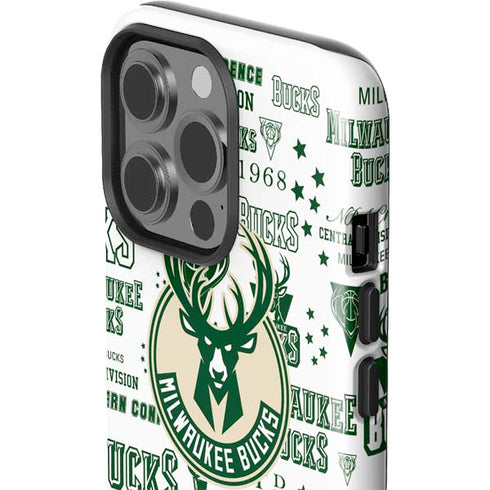 NBA Milwaukee Bucks Historic Blast New iPhone 15 Pro Impact Case