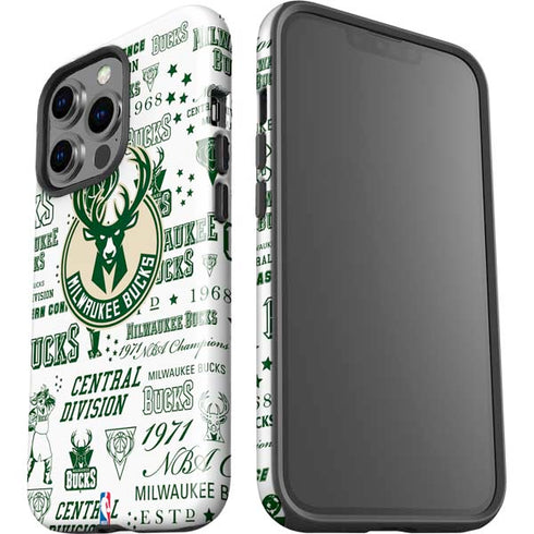 NBA Milwaukee Bucks Historic Blast New iPhone 14 Pro Impact Case