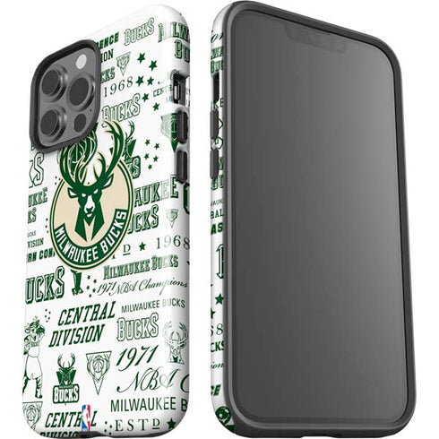 NBA Milwaukee Bucks Historic Blast New iPhone 15 Pro Max Impact Case