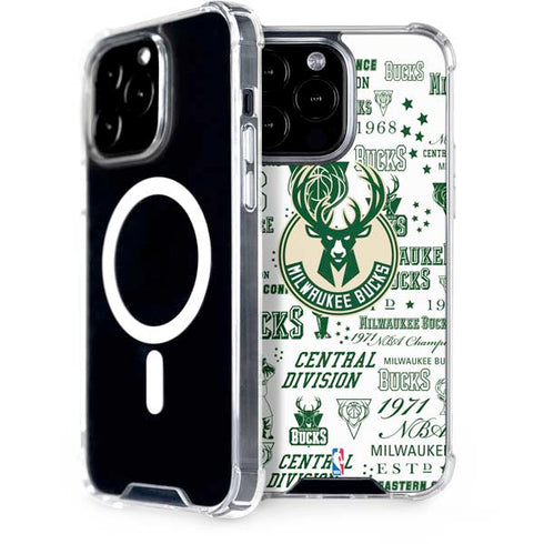 NBA Milwaukee Bucks Historic Blast New iPhone 15 Pro Max MagSafe Case