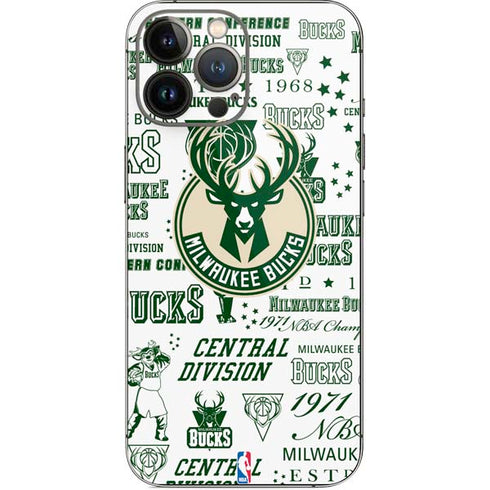 NBA Milwaukee Bucks Historic Blast New iPhone 14 Pro Max Skin