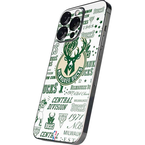 NBA Milwaukee Bucks Historic Blast New iPhone 14 Pro Skin