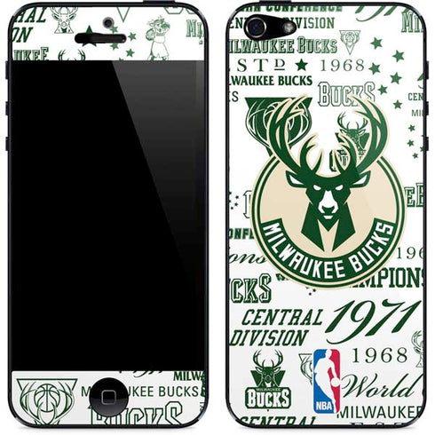NBA Milwaukee Bucks Historic Blast New iPhone 5/5s/5SE Skin