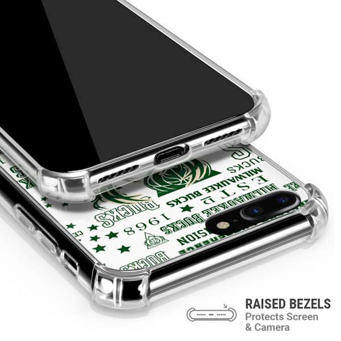NBA Milwaukee Bucks Historic Blast New iPhone 7/8 Plus Clear Case
