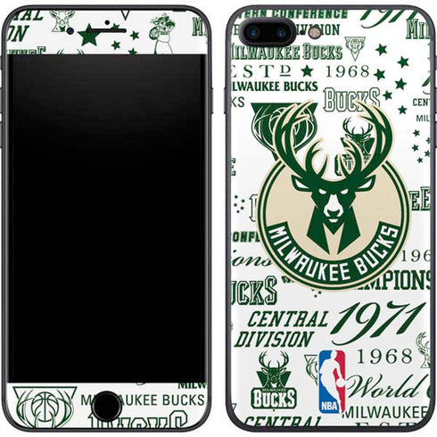 NBA Milwaukee Bucks Historic Blast New iPhone 8 Plus Skin