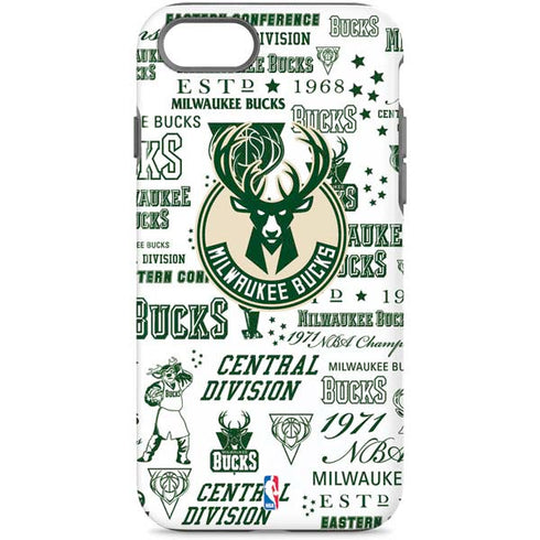 NBA Milwaukee Bucks Historic Blast New iPhone 8 Pro Case