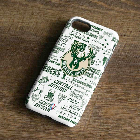 NBA Milwaukee Bucks Historic Blast New iPhone 8 Pro Case
