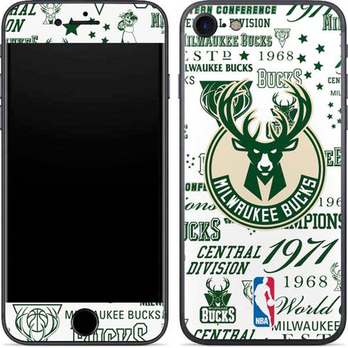 NBA Milwaukee Bucks Historic Blast New iPhone 8 Skin