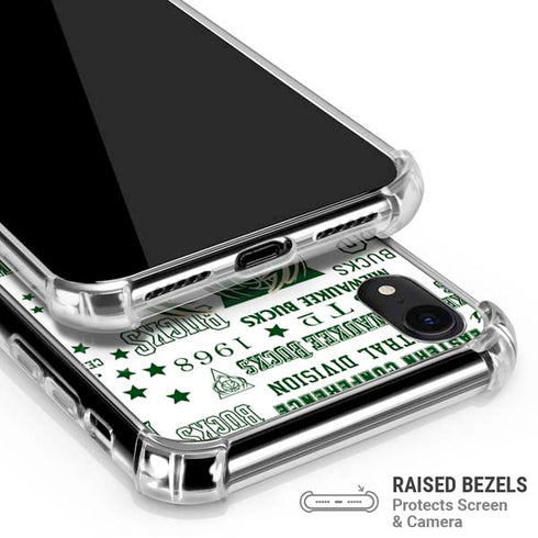 NBA Milwaukee Bucks Historic Blast New iPhone XR Clear Case