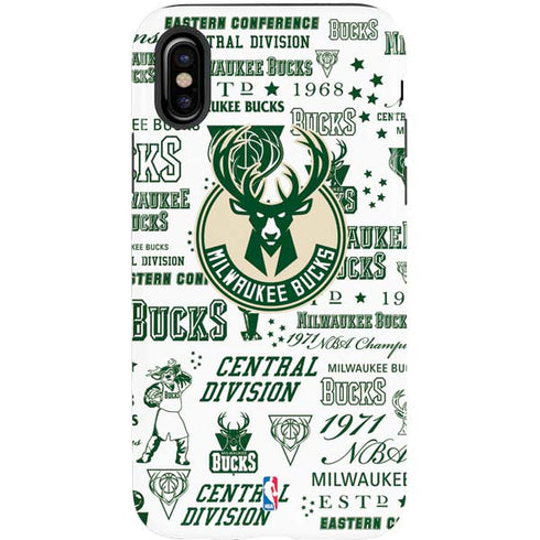 NBA Milwaukee Bucks Historic Blast New iPhone XS Pro Case