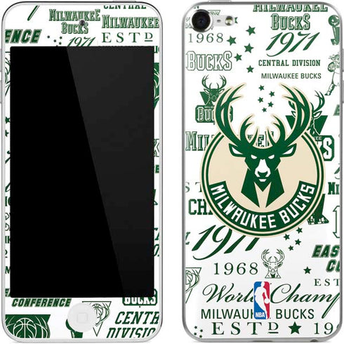 NBA Milwaukee Bucks Historic Blast New Apple iPod Skin