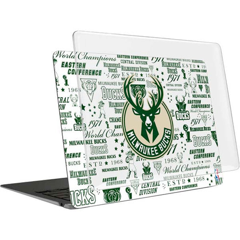 NBA Milwaukee Bucks Historic Blast New MacBook Air 13in M1 (2021) Case plus Skin