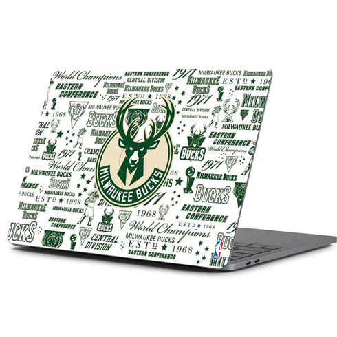 NBA Milwaukee Bucks Historic Blast New Apple MacBook Pro 13-inch Skin