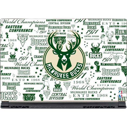 NBA Milwaukee Bucks Historic Blast New MSI GS65 Stealth Laptop Skin