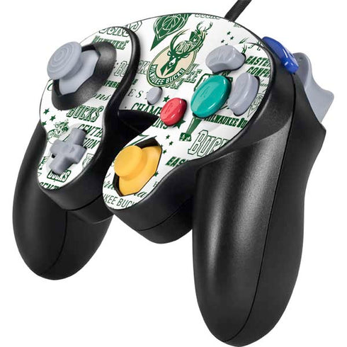 NBA Milwaukee Bucks Historic Blast New Nintendo GameCube Controller Skin