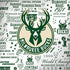 NBA Milwaukee Bucks Historic Blast New Notebook 9 Pro 13in (2017) Skin