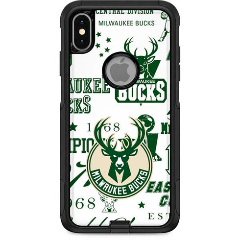 NBA Milwaukee Bucks Historic Blast New Otterbox Commuter iPhone Skin