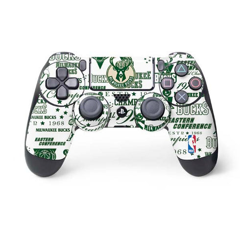 NBA Milwaukee Bucks Historic Blast New PS4 Controller Skin
