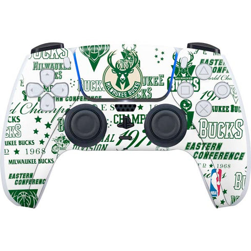 NBA Milwaukee Bucks Historic Blast New PS5 Controller Skin