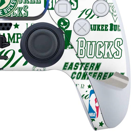 NBA Milwaukee Bucks Historic Blast New PS5 Slim Digital Edition Bundle Skin