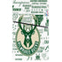NBA Milwaukee Bucks Historic Blast New PS5 Slim Digital Edition Console Skin