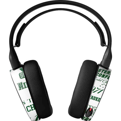 NBA Milwaukee Bucks Historic Blast New SteelSeries Arctis 5 Skin