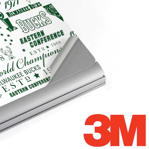 NBA Milwaukee Bucks Historic Blast New Surface Book 2 13.5in Skin