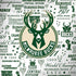 NBA Milwaukee Bucks Historic Blast New Surface Book 2 15in Skin