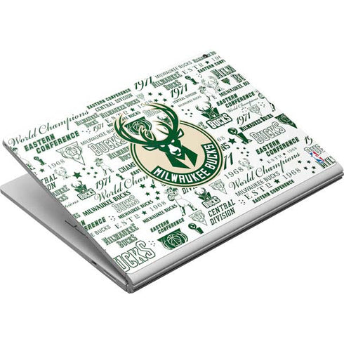 NBA Milwaukee Bucks Historic Blast New Surface Book Skin