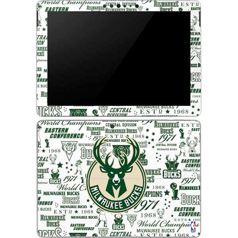 NBA Milwaukee Bucks Historic Blast New Surface Go Skin