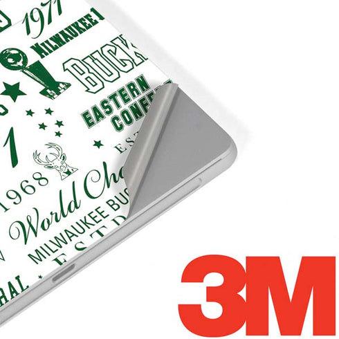 NBA Milwaukee Bucks Historic Blast New Surface Go Skin